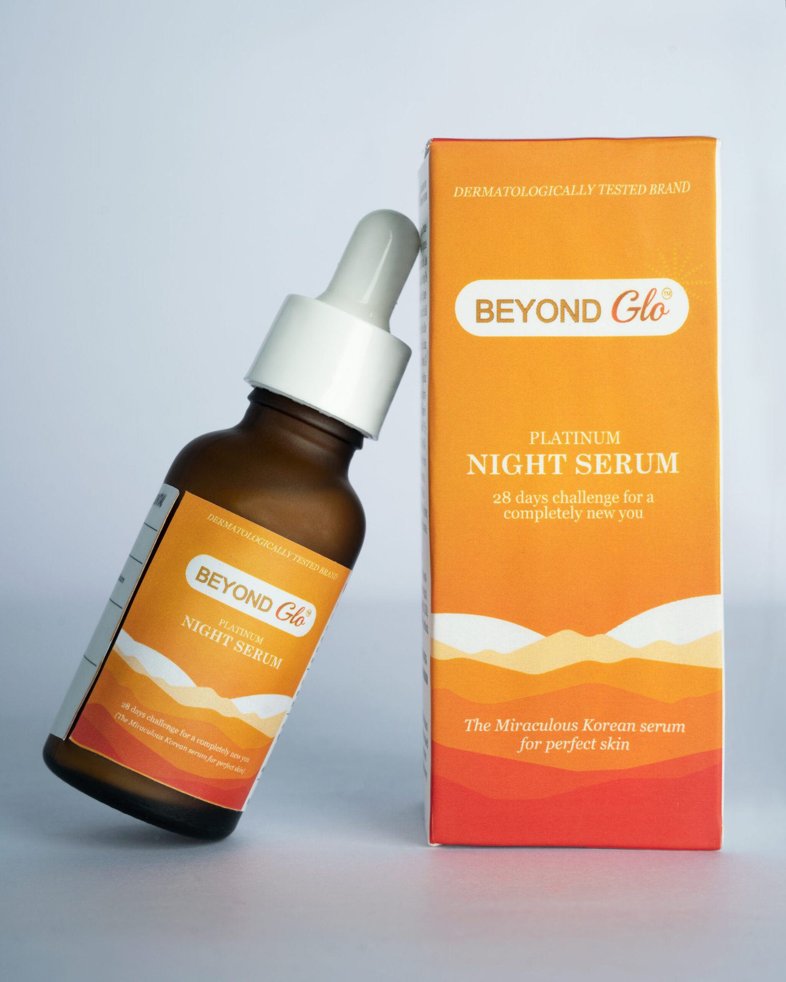 Face Serum Best Korean skincare for anti-aging, Beyondglo Platinum Face Serum Hydrates, Brightens & Firms skin. Try it now and see results in 2 weeks..